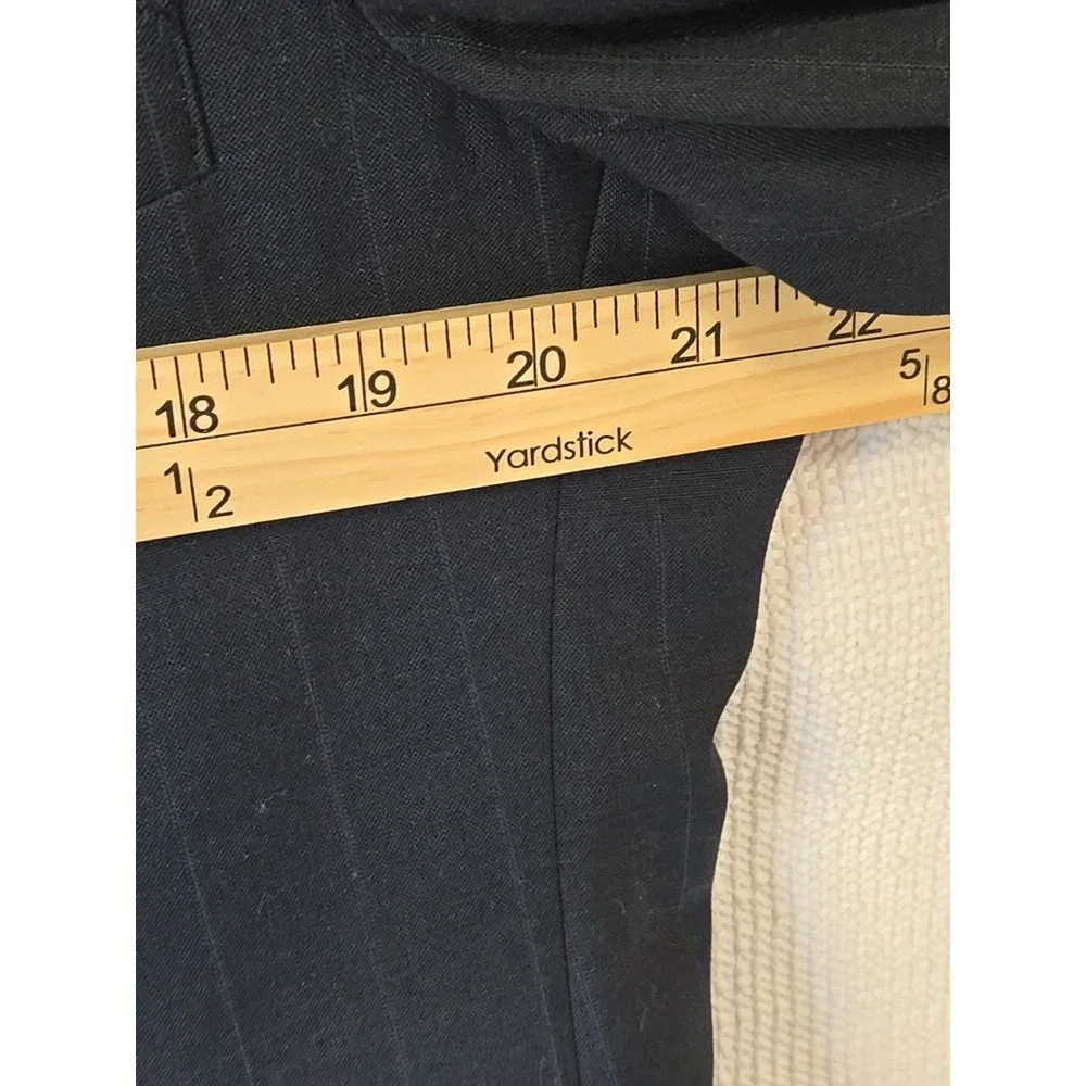 Christian Dior Sport Coat Mens 40R Navy Blue Classic Fit Suit Jacket